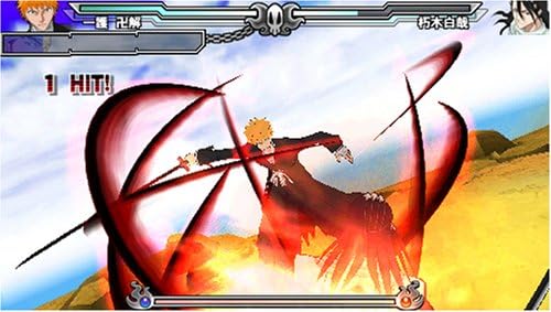 Ichigo déchaîne une attaque écarlate dans Bleach Heat The Soul 3 sur PlayStation Portable