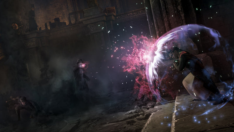 Duel de sorts et bouclier magique dans Hogwarts Legacy sur Nintendo Switch