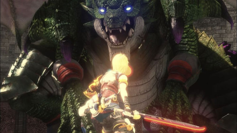 Edge défie un dragon gigantesque dans Star Ocean: The Last Hope sur Xbox 360