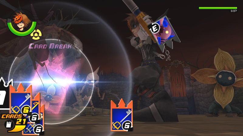 Combat contre des Sans-cœur dans Kingdom Hearts HD 1.5+2.5 ReMIX