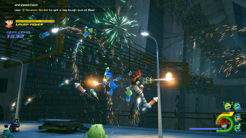 Combat nocturne dans le monde de Monstres et Cie, Kingdom Hearts III