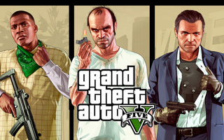 Codes de triche GTA 5 : Franklin, Trevor et Michael, visuel officiel – © Rockstar Games