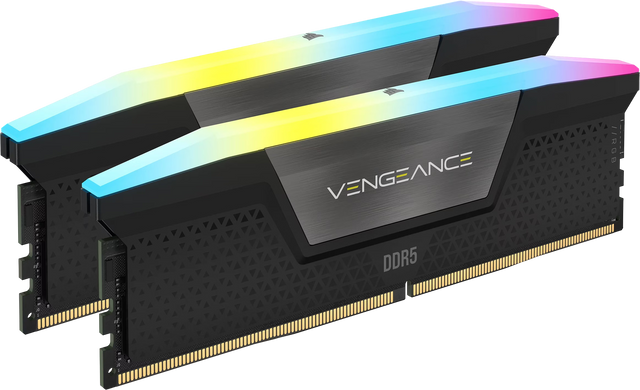 Barrettes de mémoire RAM DDR5 Corsair Vengeance RGB : à quoi sert la RAM – © Corsair