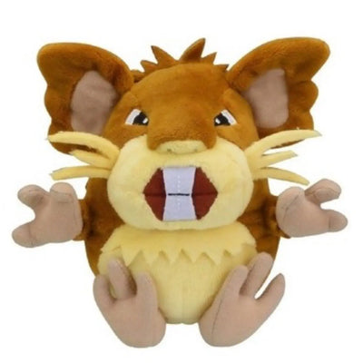 Peluche Pokemon Rattatac - Coton - Doux - 15 cm
