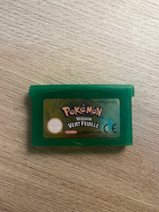 Cartouche GBA Pokémon Vert Feuille édition Bulbizarre LCD verte en plastique