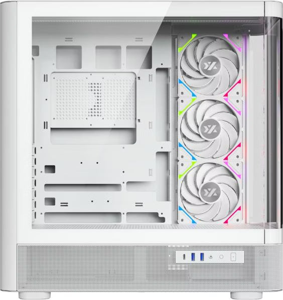 XYZ Quantum RGB Blanc vue de trois quarts