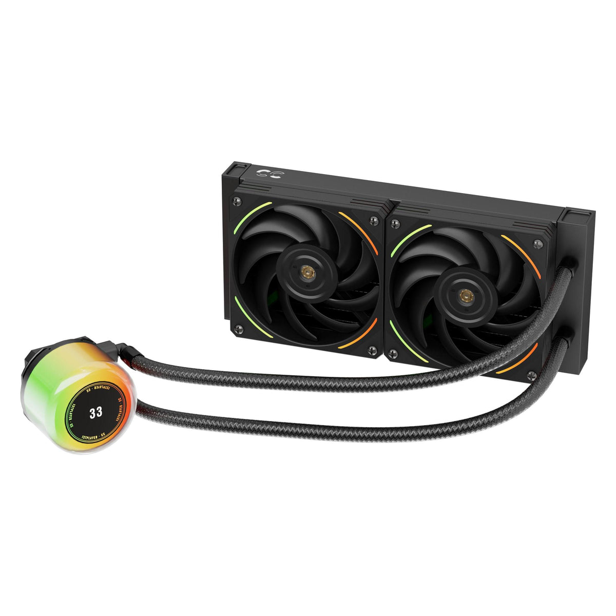 1stPlayer CC 240 Noir - vue 3