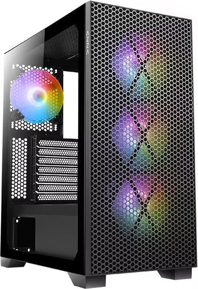 Azza Hive M RGB Noir vue de trois quarts