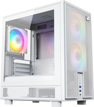 Boîtier PC XYZ Atom Blanc - Mini Tour Micro-ATX