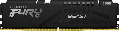 Barrette Mémoire RAM Kingston Fury Beast RGB DDR5 – 32 Go – 5200 MHz – Noir
