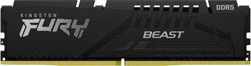 Barrette Mémoire RAM Kingston Fury Beast RGB DDR5 – 32 Go – 5200 MHz – Noir