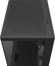 Boîtier Mini Tour Micro ATX DeepCool CG380 3F RGB avec panneaux vitrés (Noir) — visuel 2