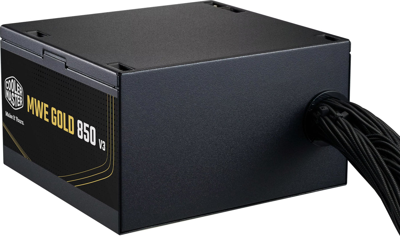 Alimentation Cooler Master MWE Gold V3 850W Noir, vue 1