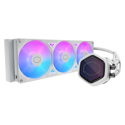 Cooler Master MasterLiquid Atmos II Pixel LED RGB 360 Blanc - Watercooling 360 mm