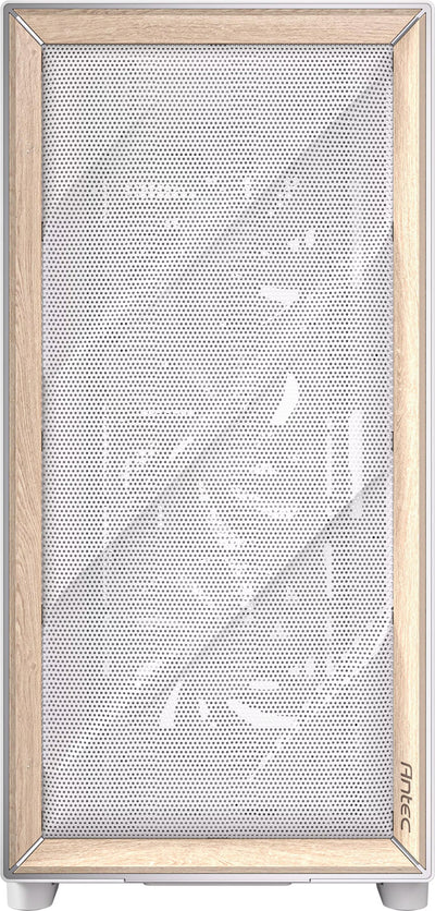 Boîtier PC Antec Flux Blanc/Bois - Moyen Tour E-ATX