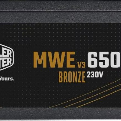 Alimentation ATX Cooler Master MWE Bronze V3 - 650W — compatible avec Zotac GeForce RTX 5050 Low Profile