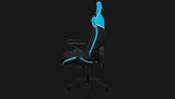 Fauteuil gamer ThunderX3 TC5 Max bleu et noir vue de profil