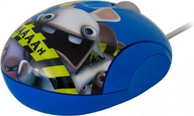 Souris filaire SteelSeries Lapins Crétins BWAAAAH (Bleu)