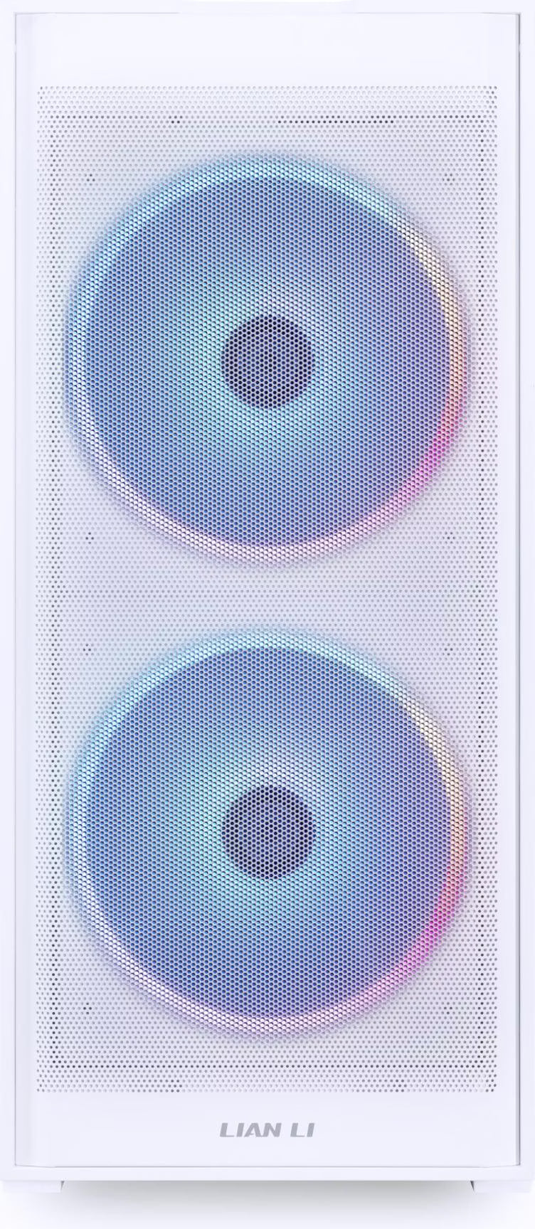 Lian Li Lancool 206 Blanc vue de trois quarts