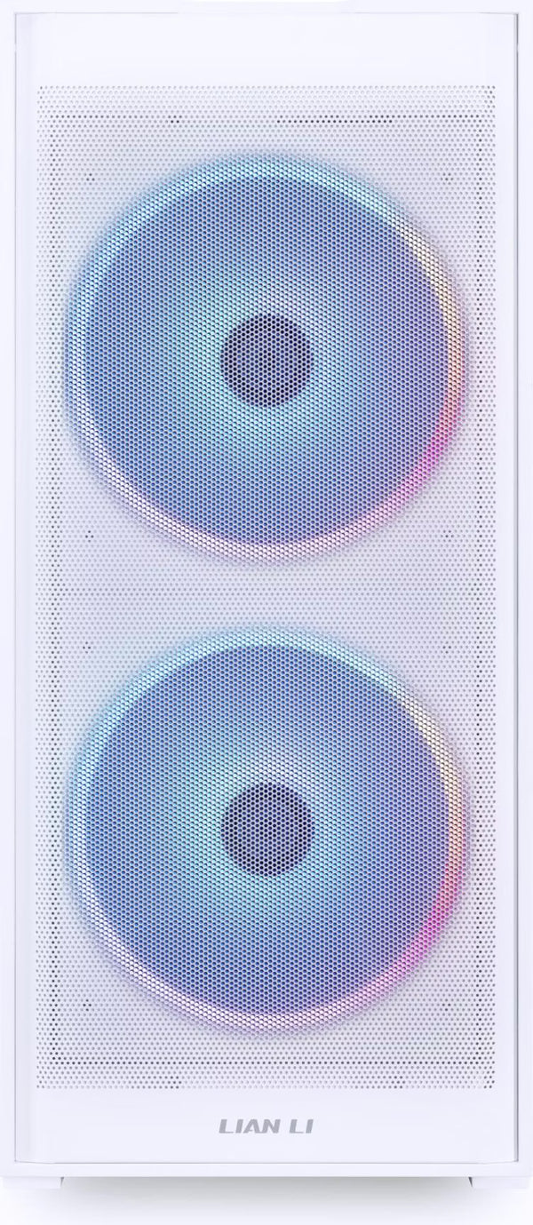 Lian Li Lancool 206 Blanc vue de trois quarts