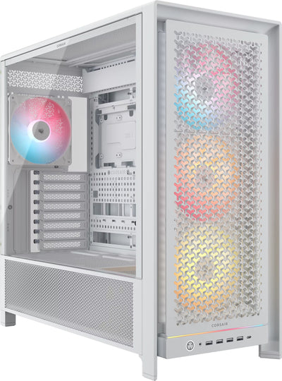Boîtier PC Corsair Frame 5000D RS ARGB Blanc - Moyen Tour E-ATX