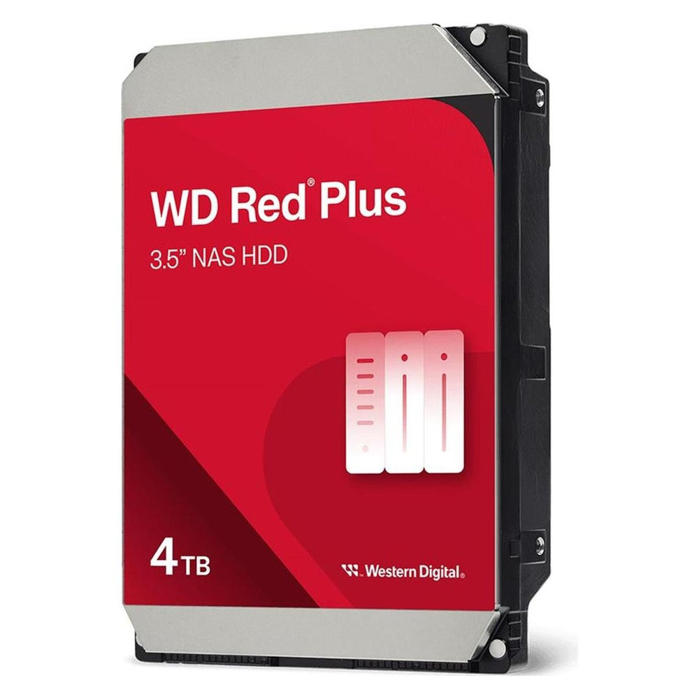 Disque dur Western Digital Red Plus 4 To 3,5 pouces SATA