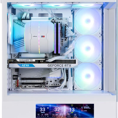 Boîtier PC Zalman P40 DS Blanc - Moyen Tour ATX