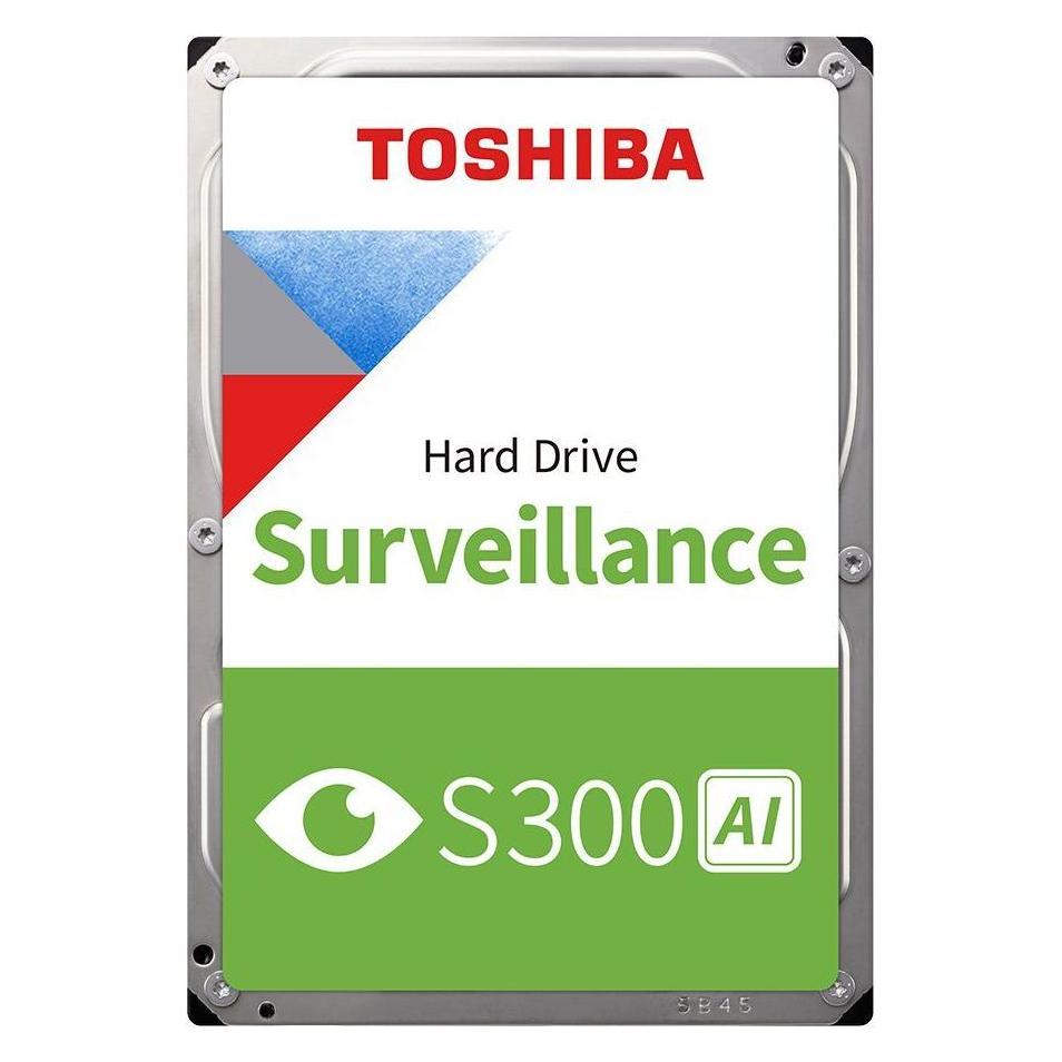 Disque dur Toshiba S300 AI Surveillance 10 To 3,5 pouces SATA