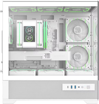 Boîtier PC GameMax Vista 2 Blanc - Mini Tour Micro-ATX