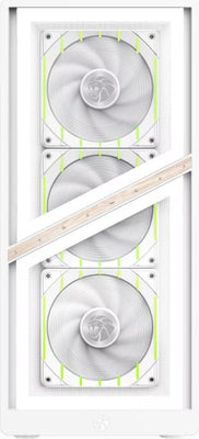 Boîtier PC GameMax Aeris 330 RGB Blanc - Mini Tour Micro-ATX