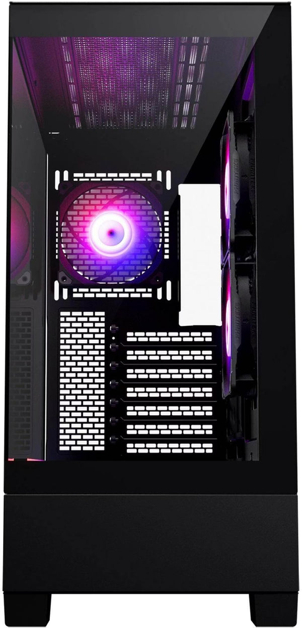 Phanteks XT View RGB Noir vue de trois quarts