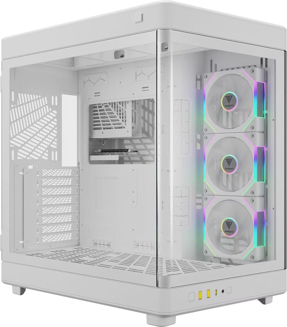Gamdias Neso P1 Pro Blanc vue de trois quarts
