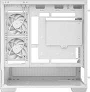 Boîtier Mini Tour Micro ATX DeepCool CG380 3F RGB avec panneaux vitrés (Blanc) — visuel 7
