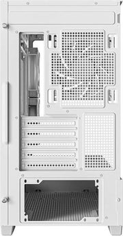 Boîtier Mini Tour Micro ATX DeepCool CG380 3F RGB avec panneaux vitrés (Blanc) — visuel 3