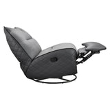 Fauteuil gamer Cougar Overlord Neo gris détail du revêtement en losanges