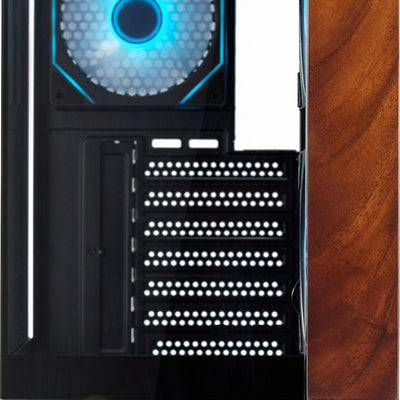Boîtier PC Cooler Master Elite 690 Wood Noir - Moyen Tour ATX