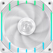 Ventilateur de boîtier Gamemax Tornado T12 RGB - 12cm - Blanc — visuel 2