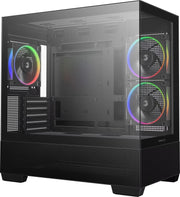 Boîtier Mini Tour Micro ATX DeepCool CG380 3F RGB avec panneaux vitrés (Noir) — visuel 3
