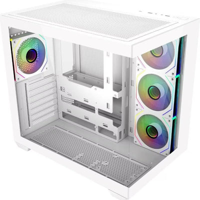 Boîtier PC Cooler Master Elite 681 Blanc - Moyen Tour ATX