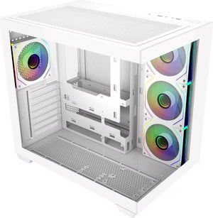 Boîtier PC Cooler Master Elite 681 Blanc - Moyen Tour ATX