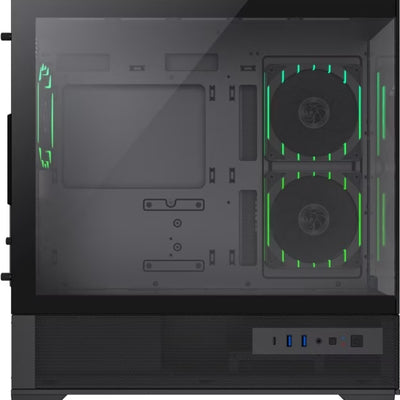 Boîtier PC GameMax Vista 2 RGB Noir - Mini Tour Micro-ATX