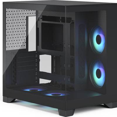 Boîtier PC Fractal Design Pop 2 Vision RGB Noir - Moyen Tour E-ATX