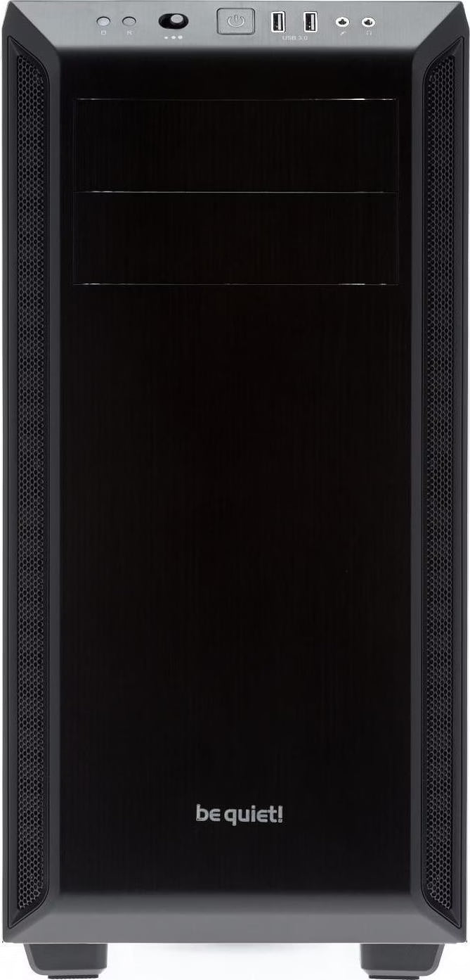 be quiet! Pure Base 600 Noir vue de trois quarts