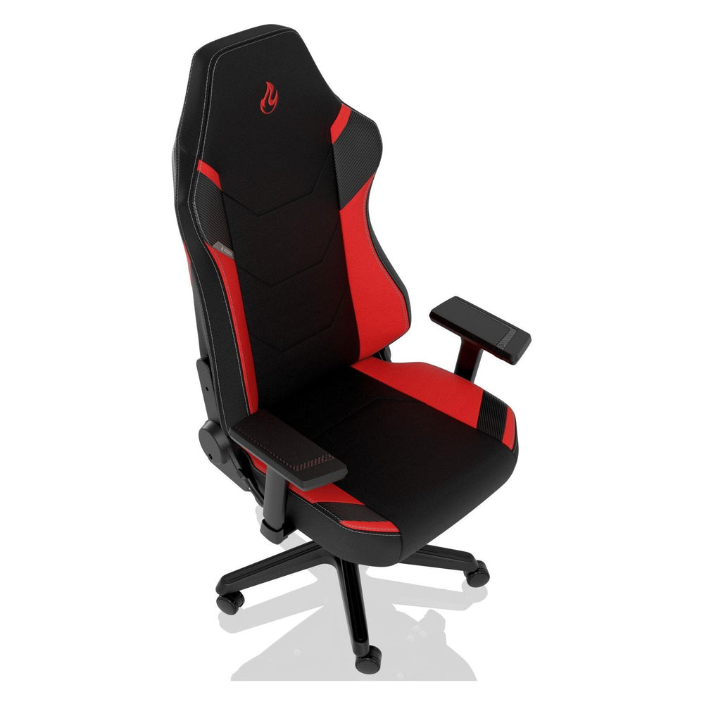 Fauteuil gamer Nitro Concepts X1000 Inferno Red noir et rouge vue de face