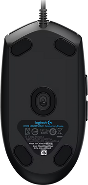 Souris filaire Gamer Logitech G102 LightSync RGB (Noir) — visuel 3