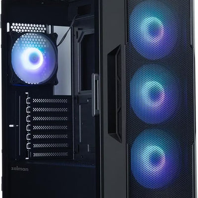 Boîtier PC Zalman i3 Neo V2 ARGB Noir - Moyen Tour ATX