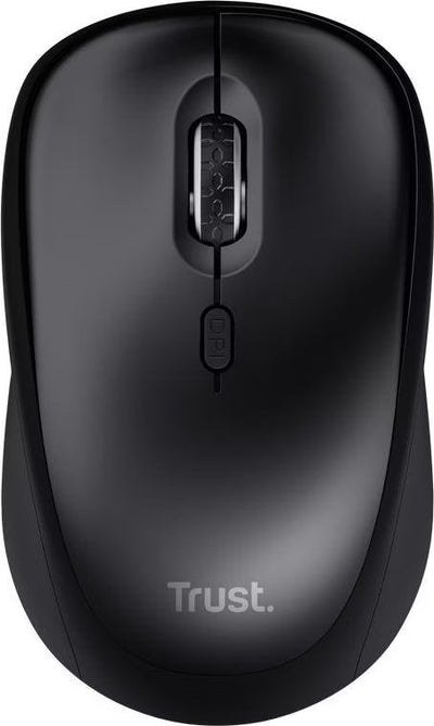 Souris sans fil silencieuse Trust Yvi+ (Noir)