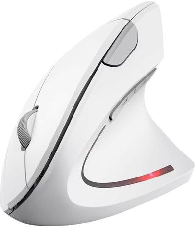 Souris sans fil ergonomique Trust Verto (Blanc)