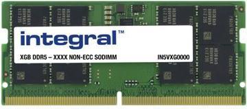Barrette Mémoire RAM Integral SO-DIMM DDR5 – 16 Go – 4800 MHz – Vert