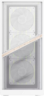 Boîtier PC GameMax Aeris 330 Mesh RGB Blanc - Mini Tour Micro-ATX